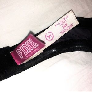 PINK Victoria's Secret Intimates & Sleepwear - VS PINK Zebra Stripe Strapless Bra Multi-way 36B PINK Victoria's Secret Intimates & Sleepwear - VS PINK Zebra Stripe Strapless Bra Multi-way 36B